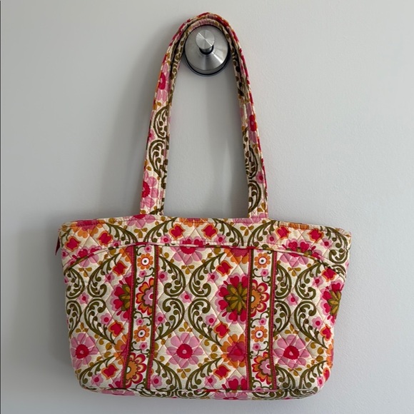Floral Vera Bradley Tote Bag - Picture 3 of 3
